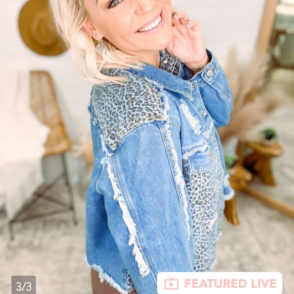 White birch denim jacket - Picture 3 of 3